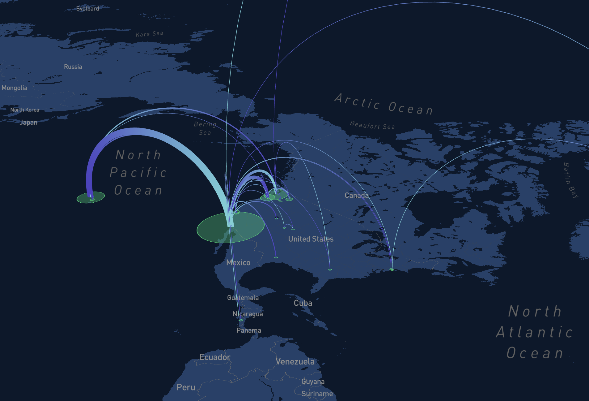 Rob's Flight Map