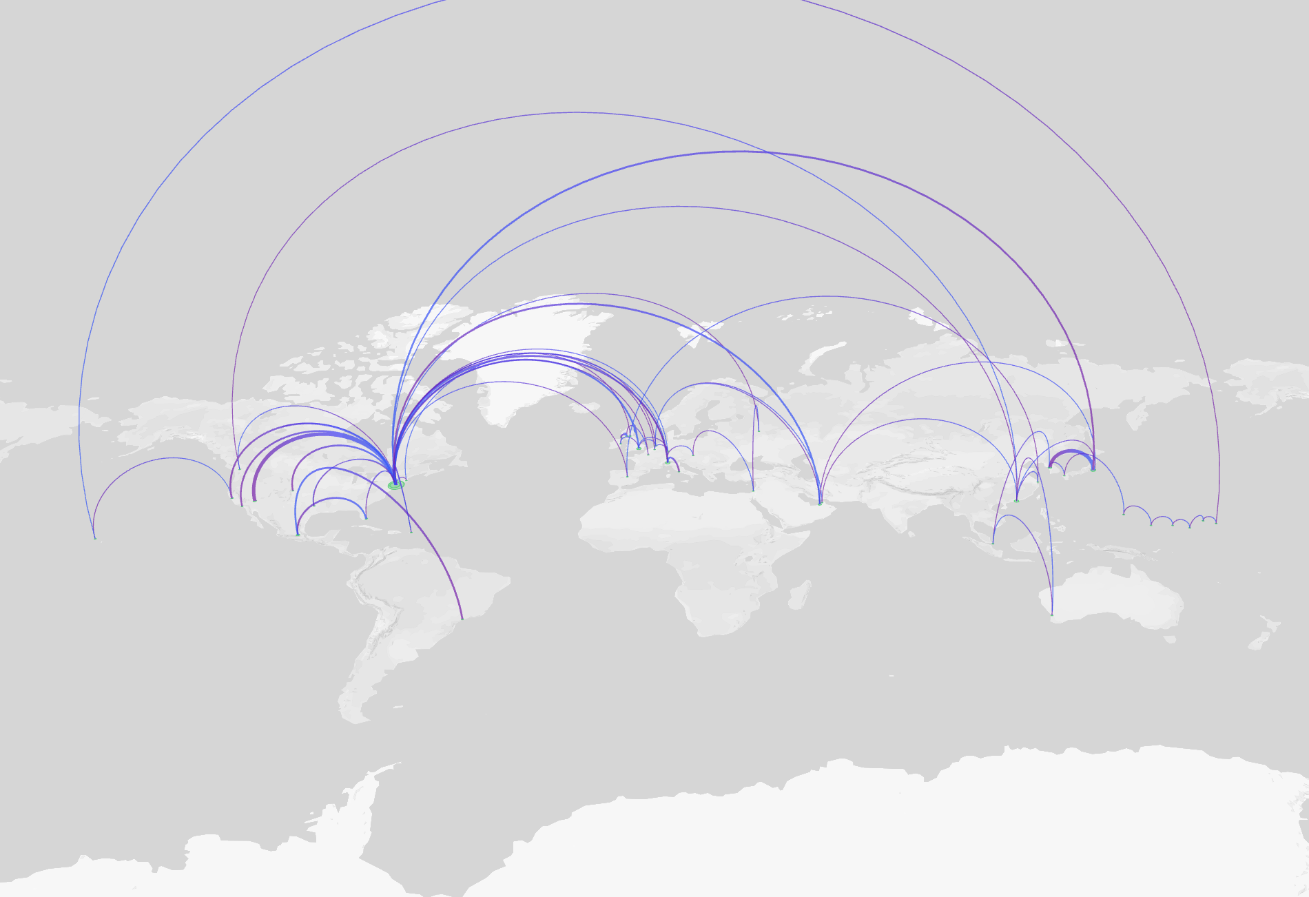 Wanchai's Flight Map